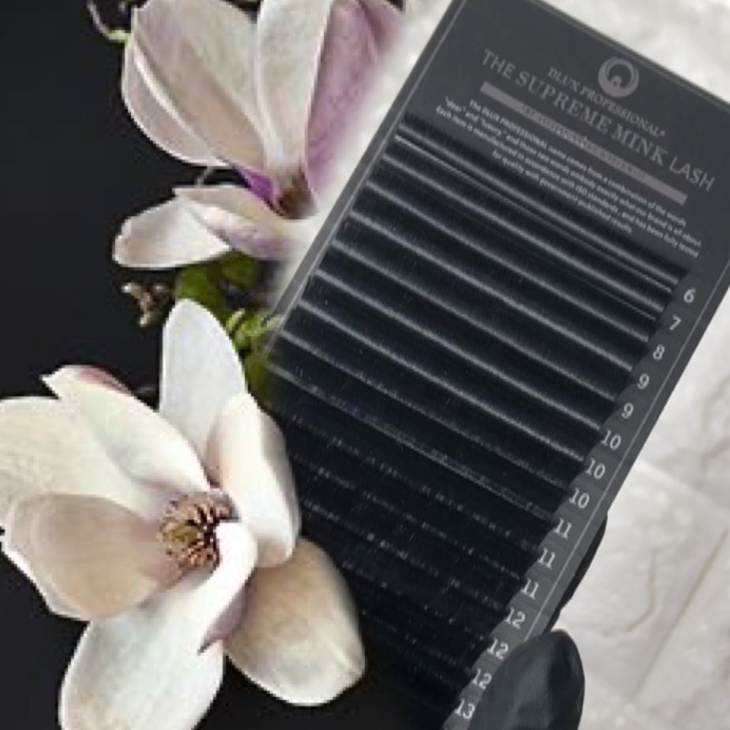 DLUX SUPREME MINK Lashes professional 0.07 Thickness
