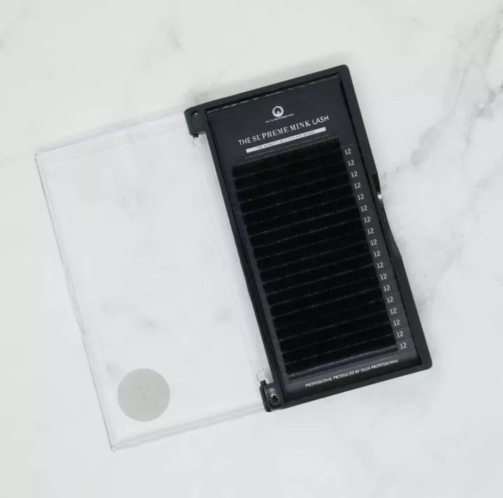 DLUX SUPREME MINK Lashes professional 0.07 Thickness