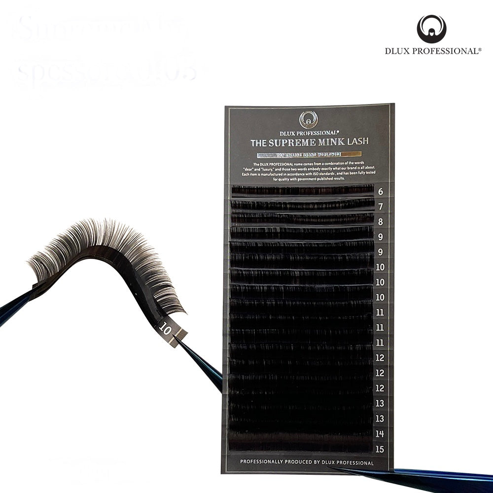 DLUX SUPREME MINK Lashes   M curl MIX